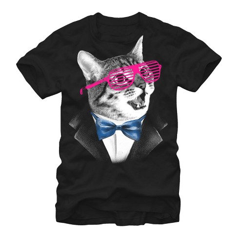 Men's Lost Gods Cool Prom Cat T-Shirt - image 1 of 4