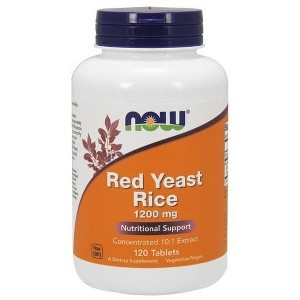 Red Yeast Rice Extract 1200 mg by Now Foods  -  120 Tablet - 1 of 2