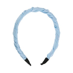 Unique Bargains Women's Classic Elegant Pleated Headband 0.67" Width 4.33" ID 1 Pc - 1 of 4