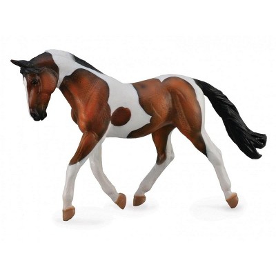 Breyer Animal Creations Breyer CollectA Series Bay Pinto Mare Model Horse