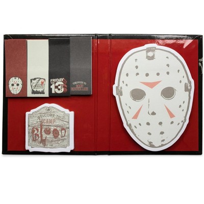 Silver Buffalo Friday the 13th Sticky Note and Sticky Tab Box Set