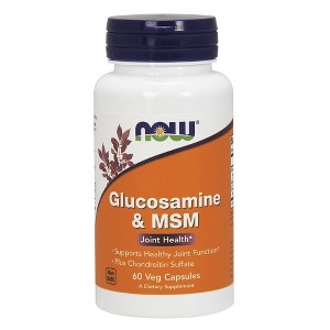 Glucosamine/Chondroitin/MSM 750mg/250mg by Now Foods  -  60 Capsule - 1 of 2