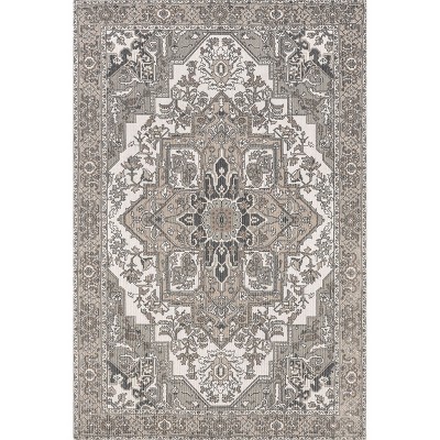 Nuloom Sausha Traditional Medallion Indoor/Outdoor Area Rug
