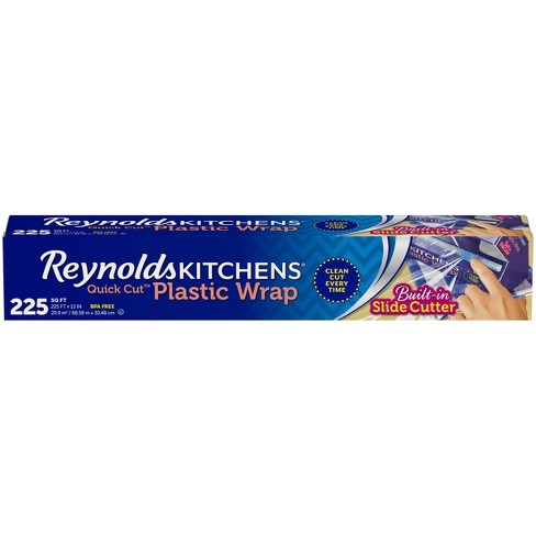 Reynolds Kitchens Quick Cut Plastic Wrap - 225 Sq Ft : Target