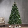 NicBex 9ft Artificial Christmas Tree Hinged Full Tree with 2099 Branch Tips, 73 Pinecones and 72 Red Berry for Decoration, Green - 4 of 4