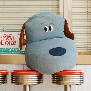 ZEZE Denim Furniture Style Sofa Dog Bed-Blue - 1 of 4