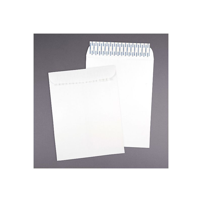JAM Paper 9 x 12 Open End Catalog Envelopes with Peel and Seal Closure White Bulk 250/Box, 4 of 5