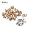 Unique Bargains Brass DIY Corrosion-Resistant Dressing Table Cabinet Knobs 20 Pcs - 3 of 4
