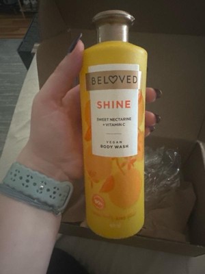 Beloved Shine Vegan Body Wash With Sweet Nectarine & Vitamin C - 18 Fl ...