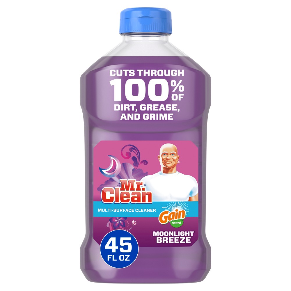 UPC 037000784593 product image for Mr. Clean Gain Moonlight Breeze Scent Multi Surface All Purpose Cleaner - 45 fl  | upcitemdb.com