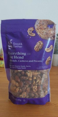 Everything Seasoned Nut Blend - 8.5oz - Good & Gather™ : Target