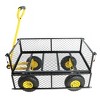 CAVINAS Heavy Duty Wagon Cart,  All-Terrain Garden Wagon with Removable Sides, Utility Cart for Camping, Shopping, Gardening - 4 of 4