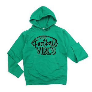 Simply Sage Market Women's Graphic Hoodie Football Vibes - 1 of 3