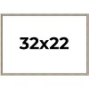 PosterPalooza | Classic Modern Silver Picture Frame - UV Acrylic, Backing Board, Hanging Hardware Included - 2 of 4