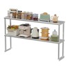 Heavy Duty Stainless Steel Prep Table with Backsplash & Adjustable Shelf, NSF Certified Commercial Work Table, Anti-Rust & Easy to Clean - 2 of 4