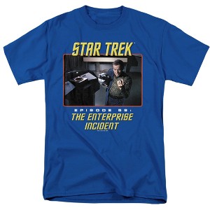 St Original The Enterprise Incident Adult T-Shirt Royal Blue 3X Large - 1 of 4