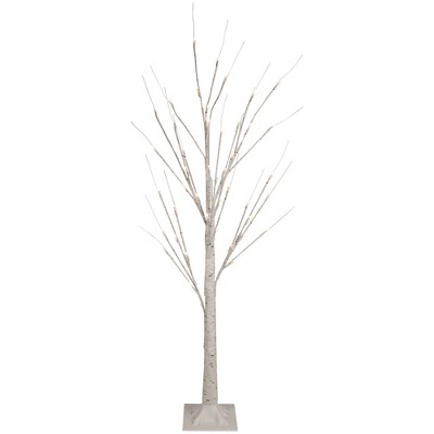 Northlight 4' Led Lighted White Birch Christmas Twig Tree - Warm White ...