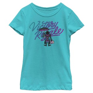 Girls Fortnite Raven Victory Royale T Shirt - 1 of 4