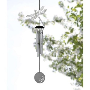 Woodstock Windchimes Flourish Chime Dragonfly, Wind Chimes For Outside, Wind Chimes For Garden, Patio, and Outdoor Decor, 18"L - 1 of 4