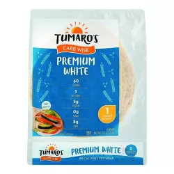 Tumaro's Premium Low Carb White Tortillas - 8ct