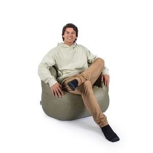 Big Joe Milano Bean Bag Chair, Indoor and Outdoor, Multiple Fabrics, All Ages - 1 of 4