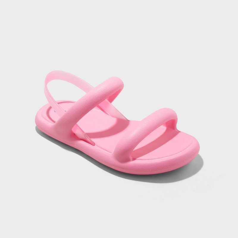 Kids' Mia Ankle Strap Sandals - art class™ Pink, 1 of 6