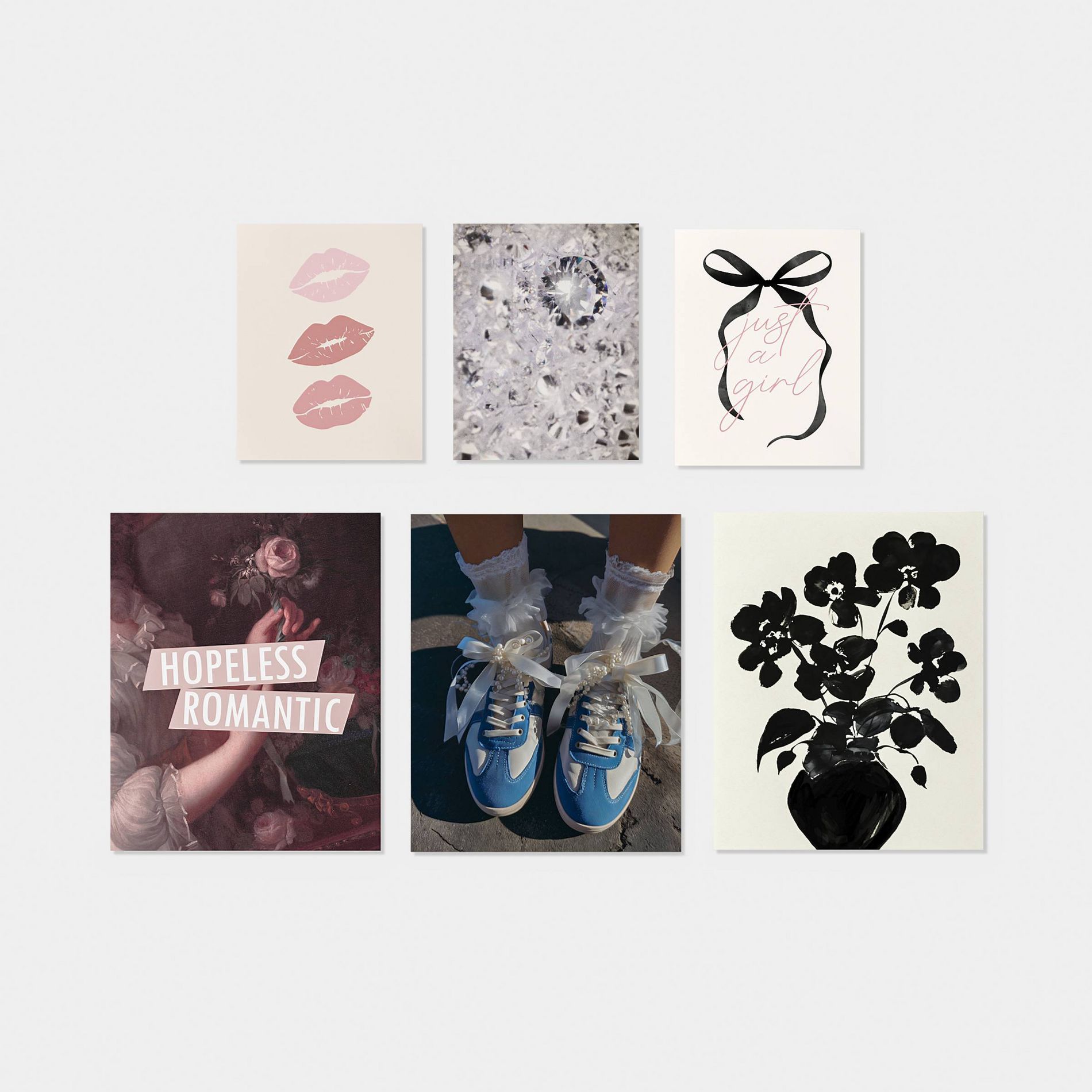 Set of 6 Rebel Darling Wall Art - Room Essentials™