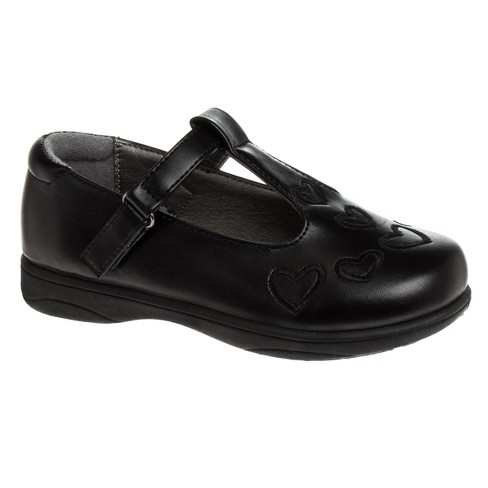 Mary Jane Shoes All Black with T-Strap 10