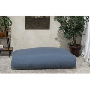 CAVINAS Indoor Suede Bean Bag Chair, Water Resistant Lounger Bean Bag Suitable for Bedroom Living Room - 1 of 4