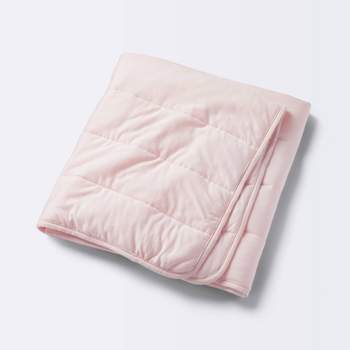 Rayon from Bamboo Quilted Baby Blanket - Light Pink - Cloud Island™