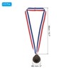 Unique Bargains Zinc Alloy Corrosion-resistant Oxidation-resistant Durable Sports Award Medals 10 Pcs - 2 of 4