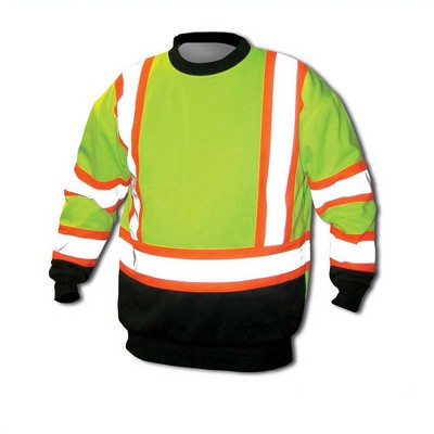 Forester Single Weight Class 3 Hi-Vis Crew Neck Sweatshirt
