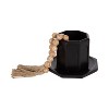Kate & Laurel All Things Decor 3pc Anaya Decorative Accessory Set Natural/Black - 2 of 4