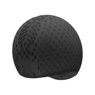 Unique Bargains Lightweight Non-Slip Swim Cap Black 1Pcs : Target
