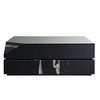 Wenona Mirrored Finish Coffee Table with Marble Grain Design for Living Room - 3 of 4