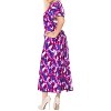 HAPPY BAY Women's Dress Summer Holiday Beachwear Bathing Suit Button Down Cover ups Beach Long Shirts for Women Large-X-Large Pink Abstract - 2 of 4