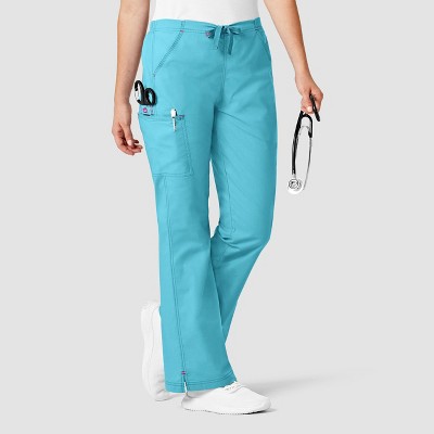Wink WonderFLEX Grace - Women's Flare Leg Cargo Scrub Pant Petite