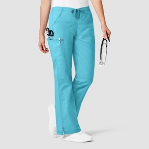 Wink WonderFLEX Grace - Women's Flare Leg Cargo Scrub Pant - 1 of 4