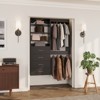 APRILSOUL Modular Closet System Unit-Customizable Wall Mounted Walk-In Closets for Bedroom or Walk-in Closet - 3 of 4