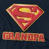 Superman Super Grandpa Adult T-Shirt - 2 of 4