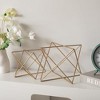 Cheung's Eclipta Golden Metal Octagram Table Decor Small - 4 of 4