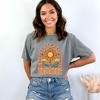 Simply Sage Market Women's Kindness Always Comes Back Retro Flowers Short Sleeve Garment Dyed Tee - 2 of 3