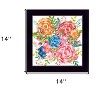 HomeRoots Spring Floral Black Framed Print Wall Art - 3 of 4