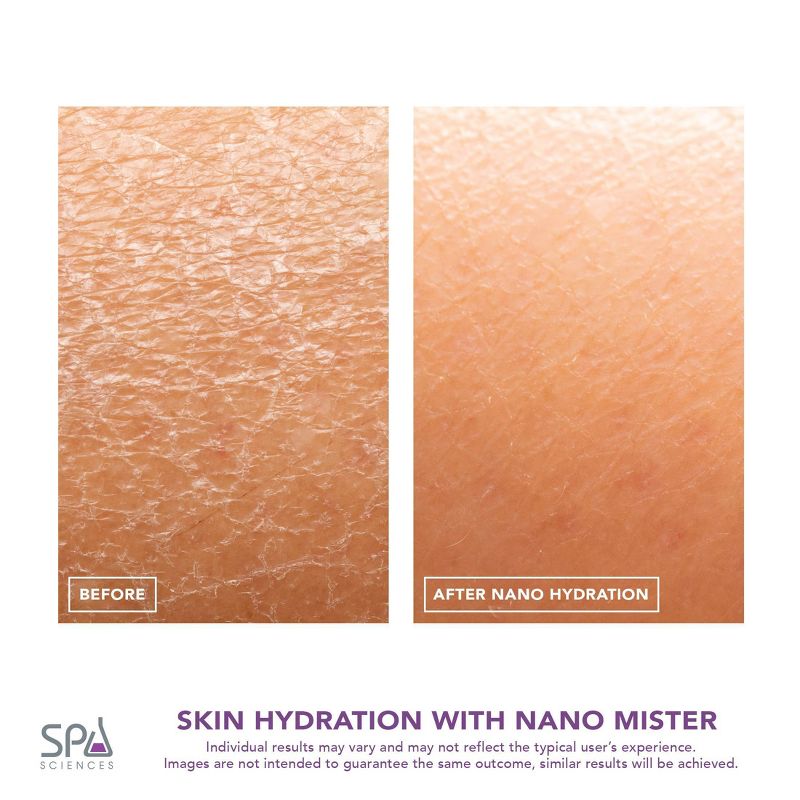 Spa Sciences NANO Portable Facial Mister for Skincare &#38; Makeup/Lash Setting, 6 of 11