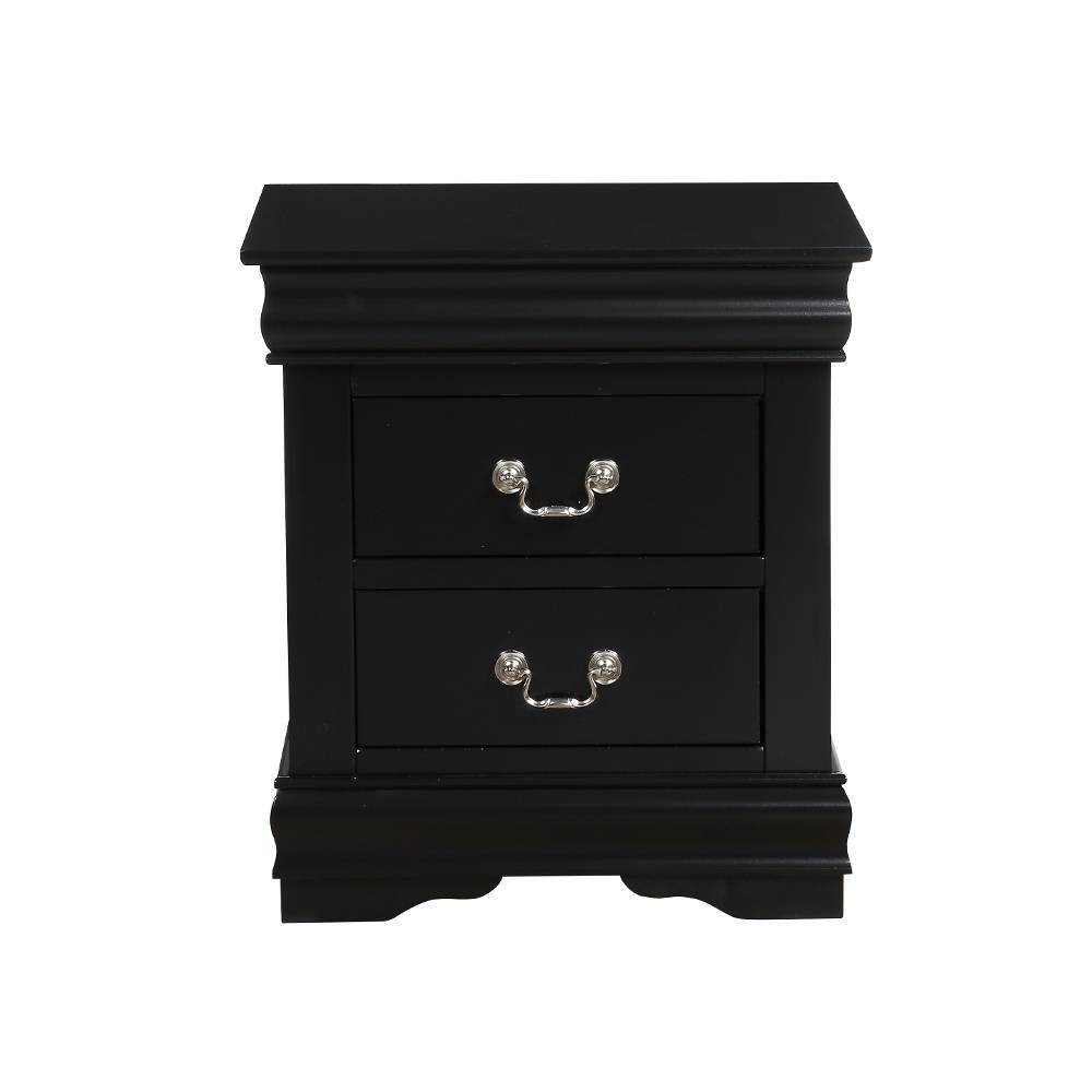 Photos - Storage Сabinet Acme Furniture Louis Philippe Nightstand Black Finish