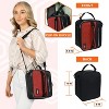 OPUX Insulated Lunch Box Men Women Adult, Compact Soft Cooler Bag Kids Boys Girls, Leakproof Small Pail Work School - 2 of 4