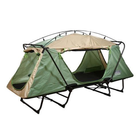 Camping cot tent outlet combo