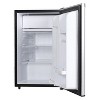 Frigidaire® 2.5-Cu.-Ft. 65-Watt Compact Retro Platinum Stainless Steel Refrigerator - 4 of 4