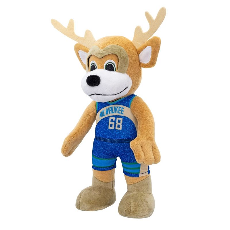 Bleacher Creatures Milwaukee Bucks Bango 10" Mascot Plush Figure (City Edition), 3 of 7