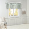 Kumasinova 26"x50" Faux Silk Beaded Valance,Lightweight Small Short Valance with Twisted Tab Top,Lined for Privacy,Bedroom,Machine Washable - 2 of 4